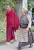 Tibetan refugee at Mcleod Ganj 
